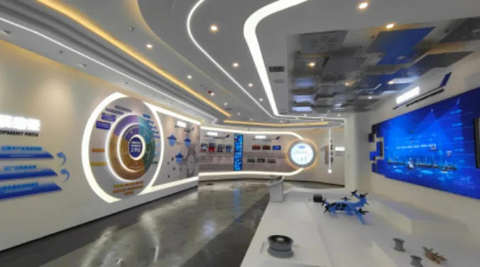 湖南省低空经济发展集团展厅 · 项目展示 3