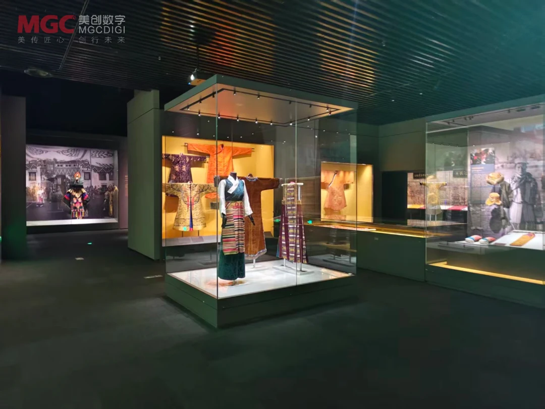展厅动线与文物展柜